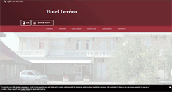 Desktop Screenshot of hotellovcen.co.me